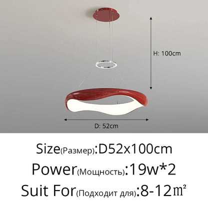 DecorBites™ Black Chrome Pendant Lamp for Dining Room Kitchen Indoor Lighting