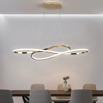 Nordic Minimalist Metal Pendant Light Chandelier