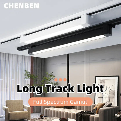 DecorBites™ LED Track Light Set: Rail Track Lamp, Floodlight, Chandelier for Home Decor.