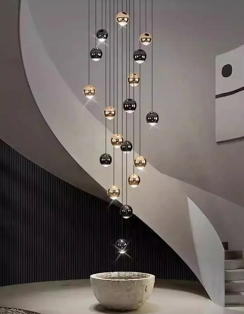 DecorBites™ LED Ring Pendant Light for Modern Home Decor