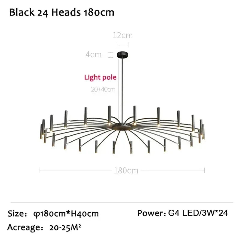 Nordic LED Ceiling Chandelier