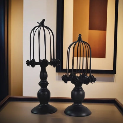 DecorBites™ Birdcage Style Ornament for Wedding & Home Décor Table Centerpieces