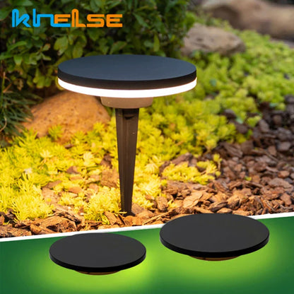 Lámpara LED para césped DecorBites™ de 8 W, resistente al agua IP65, para exteriores, jardín, caminos y paisajismo.