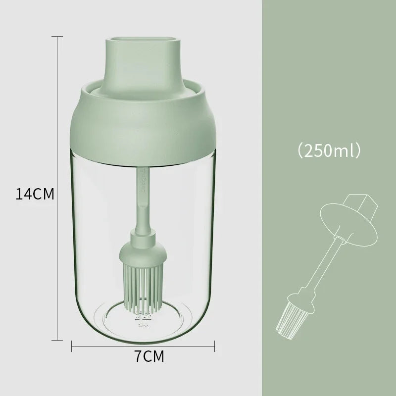 DecorBites™ Glass Seasoning Bottle Set