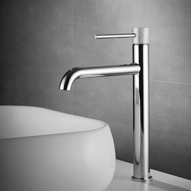 Matte Black Brass Basin Faucet Scratch Resistant