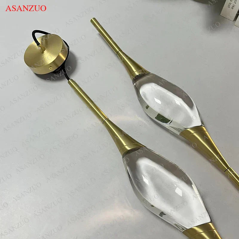 Aplique de pared DecorBites™ Crystal Copper para comedor, sala de estar y bar.