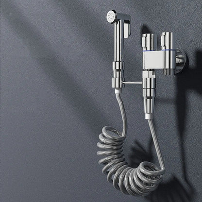 DecorBites™ Brass Bidet Set with High Pressure Gun for Wall Mounted Toilets