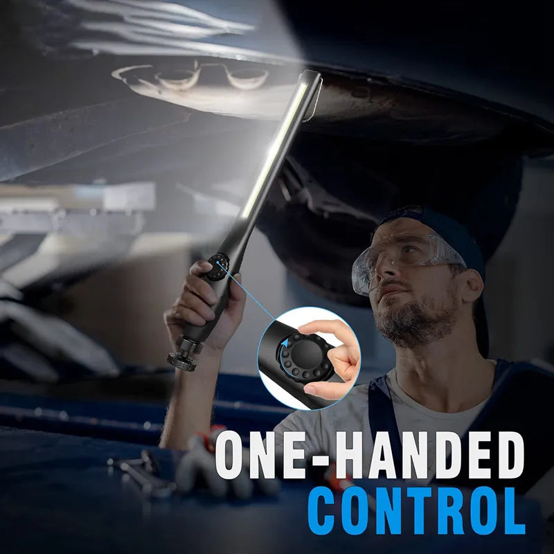 DecorBites™ COB LED Nightlight Work Light 3000AmAh Dimmable Inspection Lamp for Home Garage