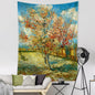 Decobites Van Gogh Inspired Landscape Tapestry Wall Hanging for Witchcraft Aesthetics Room Decor