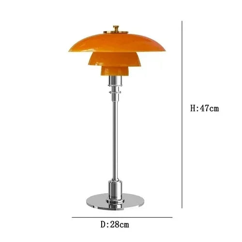 DecorBites™ LED Glass Desk Lamp for Living Room Bedroom