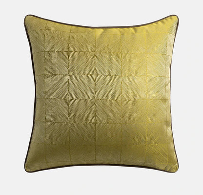 DecorBites™ Baroque Floral Geometry Jacquard Cushion Covers - European Classical Decor, 45x45cm
