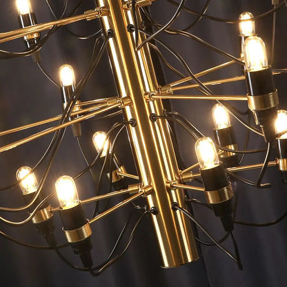 Lámpara de araña LED DecorBites™: Elegante lámpara colgante de diseño italiano para la decoración del hogar.