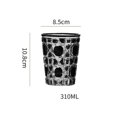 كوب ويسكي ثقيل من ديكوربايتس™، مصنوع يدويًا، سعة 310 مل