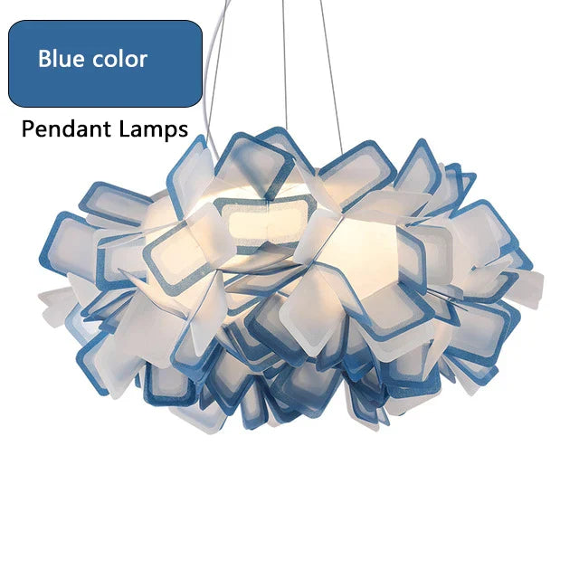 Lámpara colgante de techo con forma de flor LED DecorBites™ para sala de estar y dormitorio