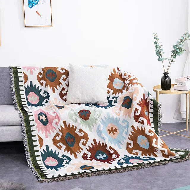 DecorBites™ Dustproof Butterfly Carp Pattern Sofa Blanket