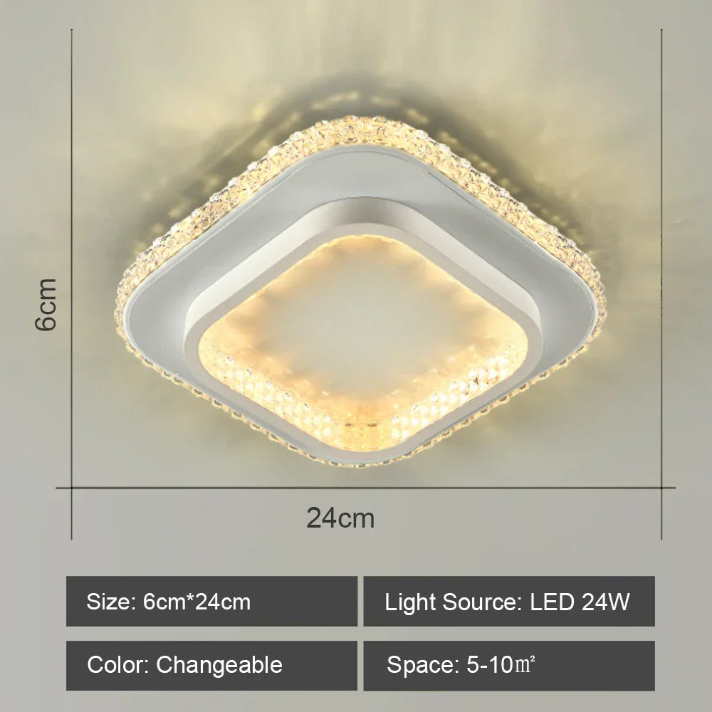 Lámpara de techo LED DecorBites™ para iluminación moderna de salas de estar y dormitorios