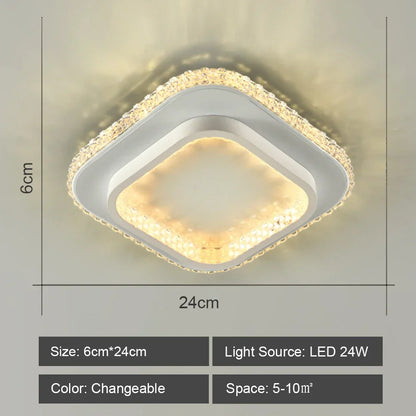 Lámpara de techo LED DecorBites™ para iluminación moderna de salas de estar y dormitorios