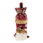 Creative Christmas Wine Bottle Set Golden Velvet Dress Wine Bottle Covers Sleeve Santa Snowman Xmas New Year Dinner Table Decor