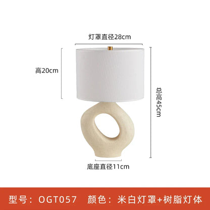 DecorBites™ Japanese Wabisabi Table Lamp E27 Living Room Bedroom Decor Lighting