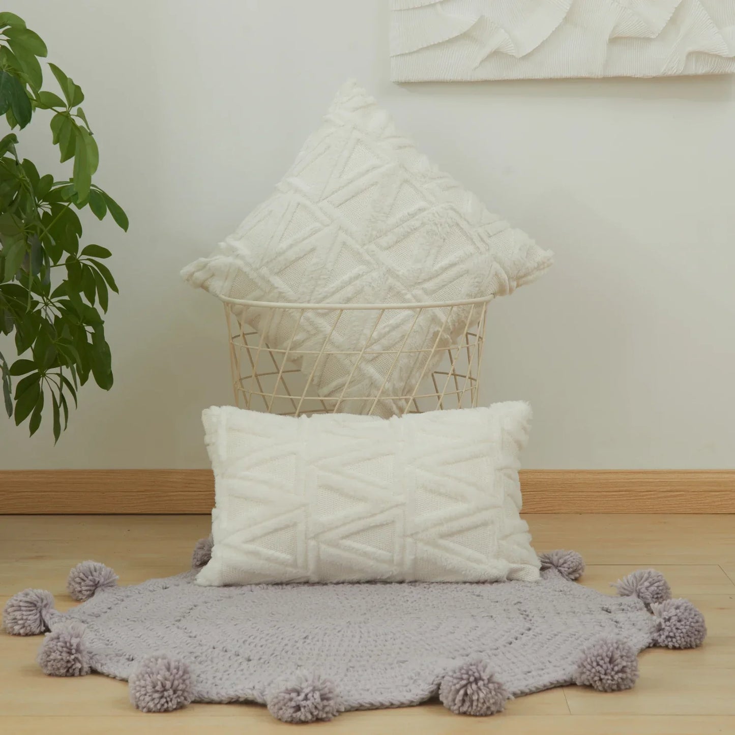 DecorBites™ Diamond Embroidery Living Room Cushion Cover - Moden Home Decor