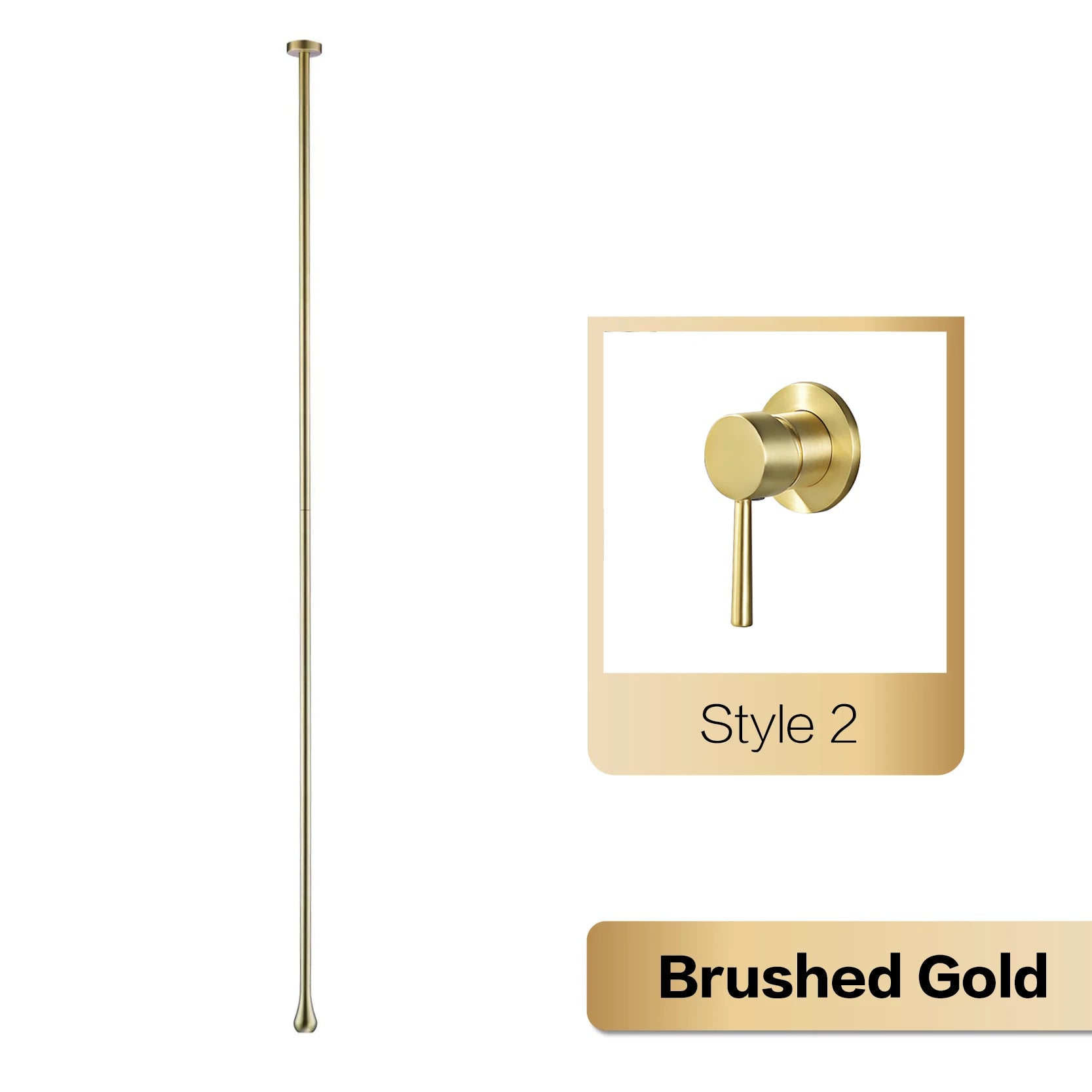 Gold Ceiling Faucet