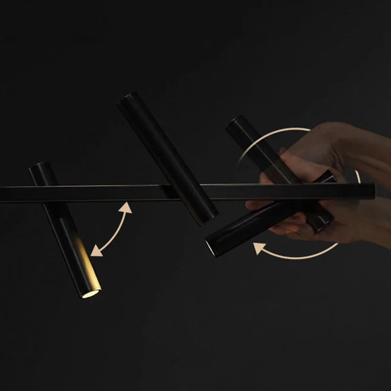 DecorBites™ LED Pendant Light Chandelier for Modern Home Decor and Indoor Lighting