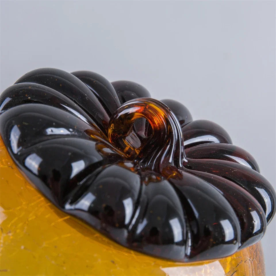 Adorno de piña de avellana de cristal DecorBites™ para decoración del hogar