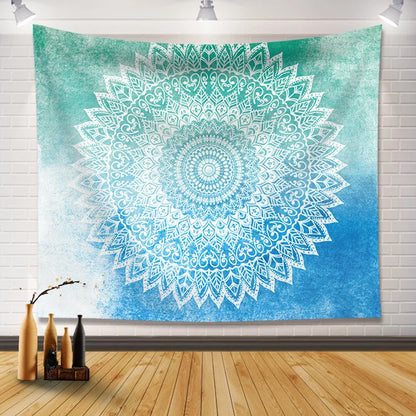 Nordic Ins Style Bohemian Mandala Tapestry Cloth for Bedroom Decor by Decobites