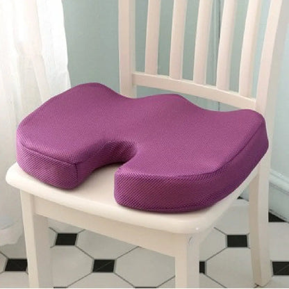 Decobites Memory Foam Office Chair Cushion for Hemorrhoids, Ergonomic Design for Comfort and Support