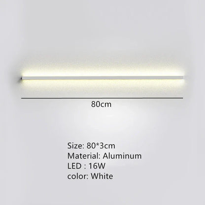 DecorBites™ Dimmable Long Wall Lamp: Stylish Bedroom Light Strip for Master Bedroom, TV Background, Sofa Decor