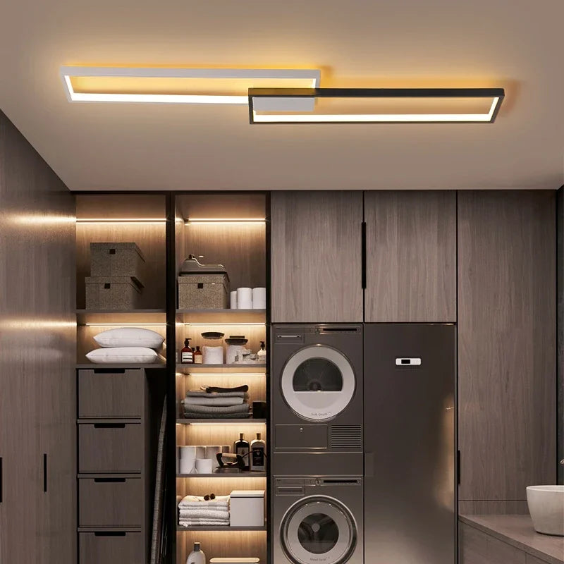DecorBites™ LED Ceiling Light: Modern Fixture for Living Room, Kitchen & Hallway Lighting