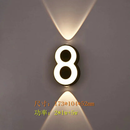 Luces LED con logotipo DecorBites™ | Proyección digital para terraza exterior