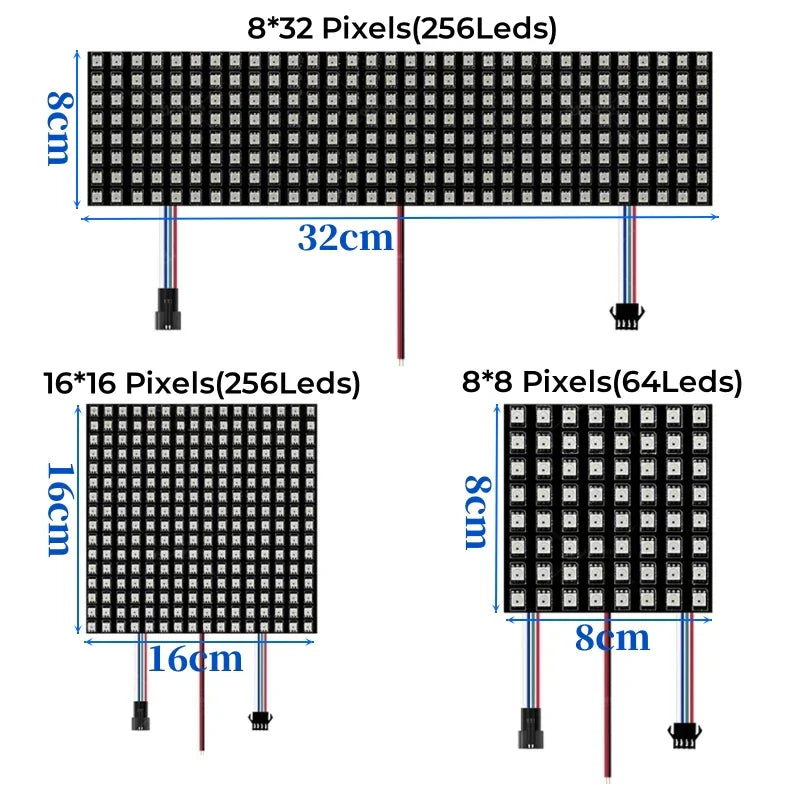 DecorBites™ LED Matrix Panel Light - Flexible, Addressable, Digital Pixel Screen
