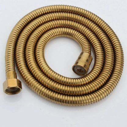 خرطوم دش يدوي من DecorBites™ مصنوع من النحاس العتيق، مقاس 59 بوصة، أنبوب مرن بطول 150 سم