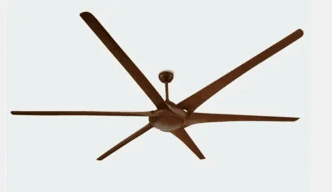 مروحة سقف كبيرة من DecorBites™ مقاس 100 بوصة مزودة بإضاءة، ومحرك تيار مستمر، وشفرات عكسية، وطبقة نهائية من الفولاذ المقاوم للصدأ