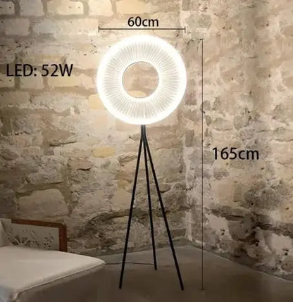 DecorBites™ Donut LED Pendant Light - Modern Minimalist Round Lamp for Bedroom Decor