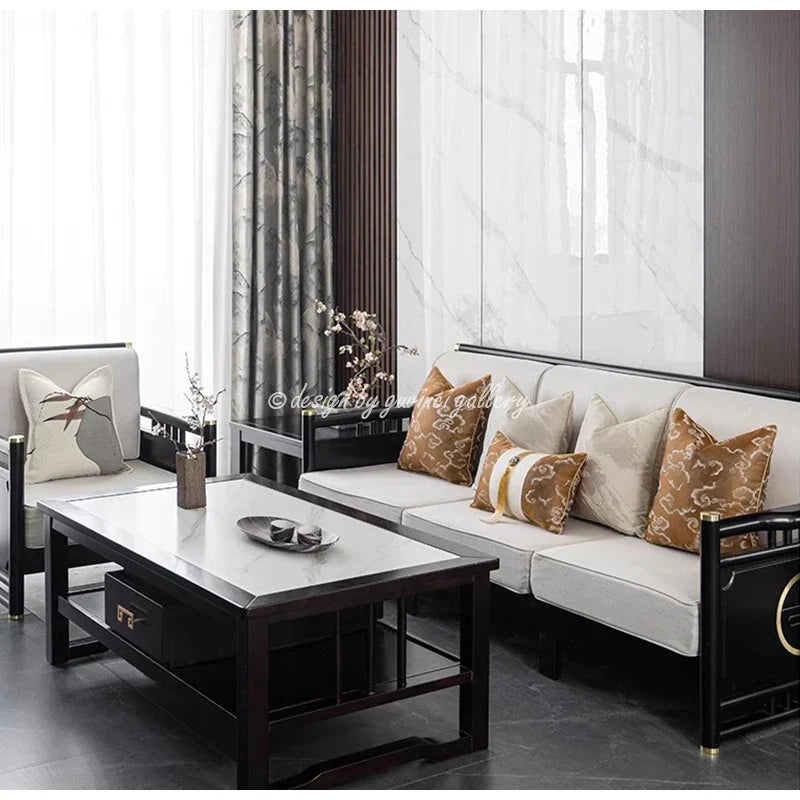 DecorBites™ Auspicious Clouds Jacquard Throw Pillow Cover-Luxury Decorative Cushion Case