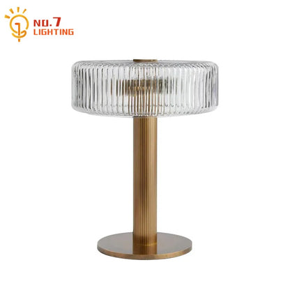 DecorBites™ Glass Table Lamp LED G4 Luxury Minimalist Modern Light Fixtures for Home Decor