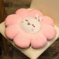 Decobites Sun Flower Plush Chair Cushion - Soft Cartoon Throw Pillow