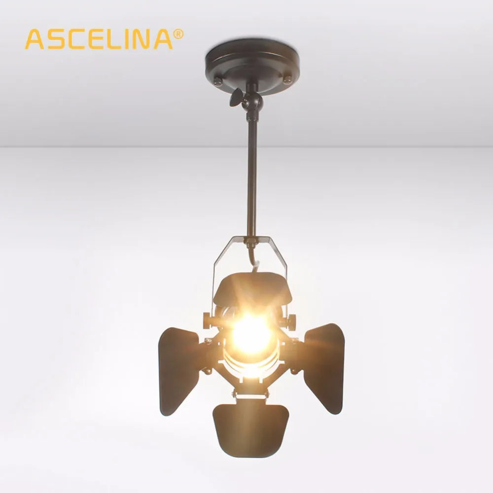 DecorBites™ Industrial Retro Ceiling Lamp American Loft Style E27 for Home Decor