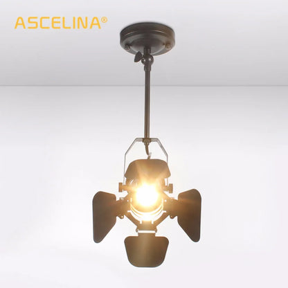 DecorBites™ Industrial Retro Ceiling Lamp American Loft Style E27 for Home Decor