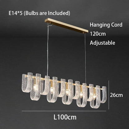 DecorBites™ Dimmable LED Copper Ceiling Chandelier for Luxurious Living Room Lighting