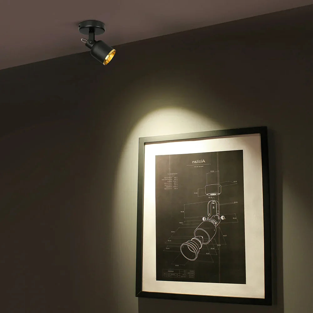 DecorBites™ Adjustable 7W CRI97 Surface Mounted Ceiling Spotlight 340° Angle