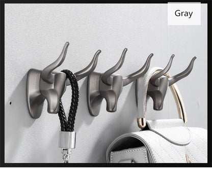 DecorBites™ Antique Aluminum Robe Hook for Bathroom Accessories and Clothes