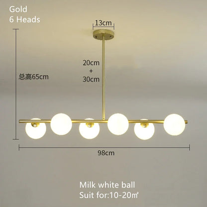 Lámparas colgantes LED DecorBites™ con forma de bola de cristal para decoración del hogar