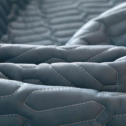 DecorBites™ Cooling Latex Fitted Sheet Set: Soft 3-Layer Mattress Protector for Hot Sleepers