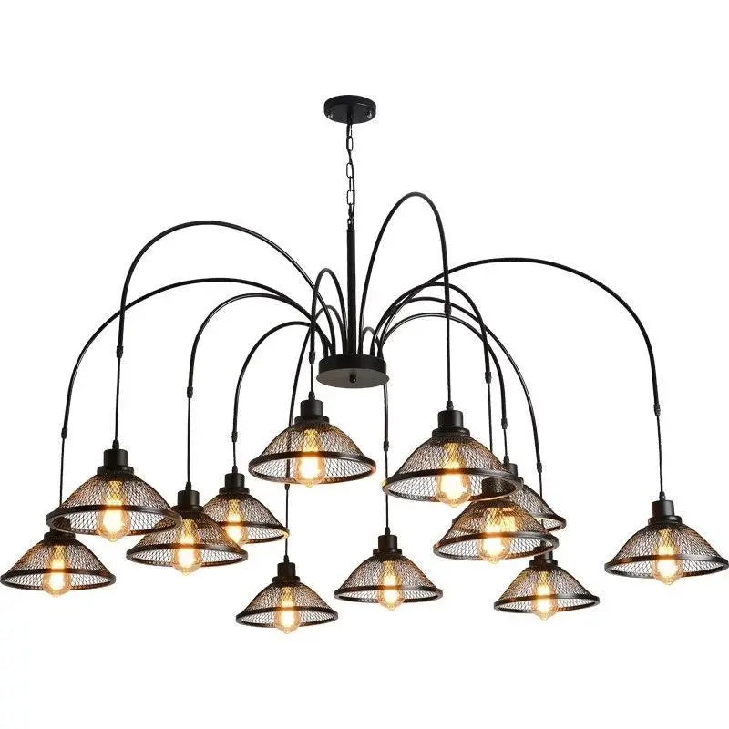 DecorBites™ Industrial Pendant Lamp for Living Room Dining Bar Cafe Loft Retro Chandelier