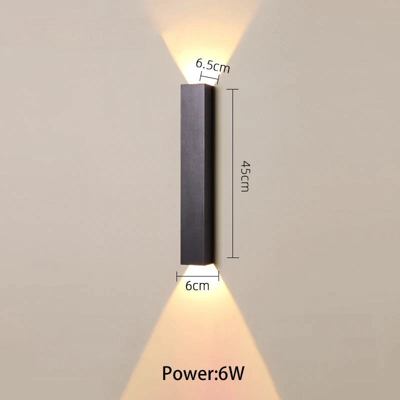 DecorBites™ LED Wall Lamp for TV Background Up and Down Light in Bedrooms