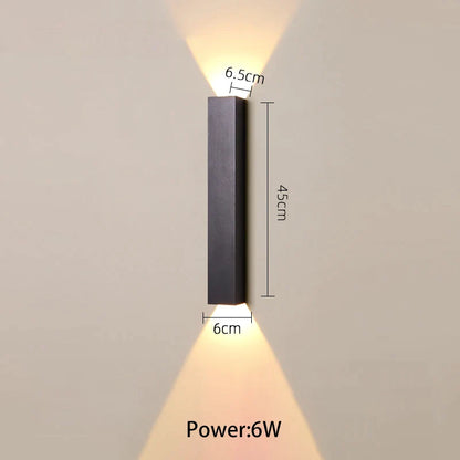 DecorBites™ LED Wall Lamp for TV Background Up and Down Light in Bedrooms