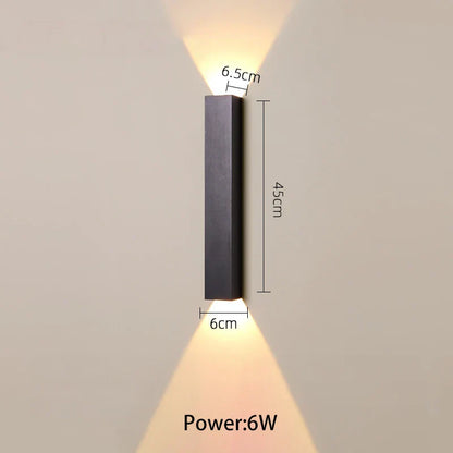 DecorBites™ LED Wall Lamp: Lone Line Up and Down Light for TV Background or Bedroom